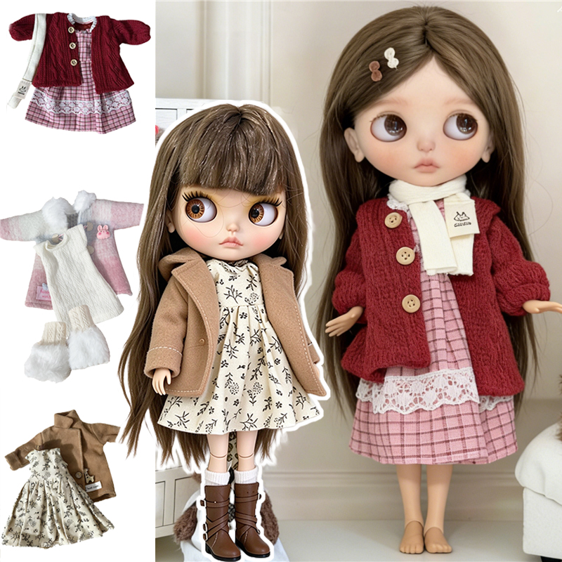 Baby Clothing Usa - Para la muñeca Blythe: abrigo de