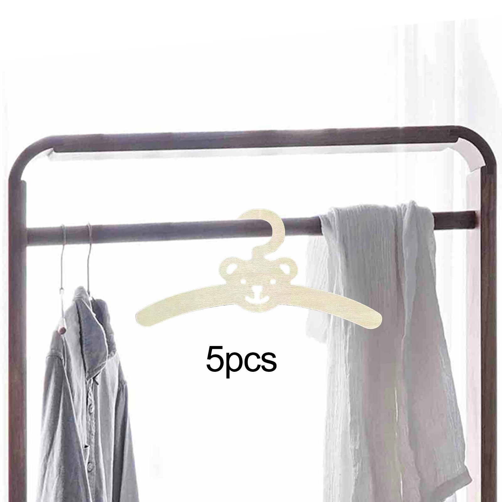 Baby Clothing Hanging Rack - 5 perchas para ropa de bebé,