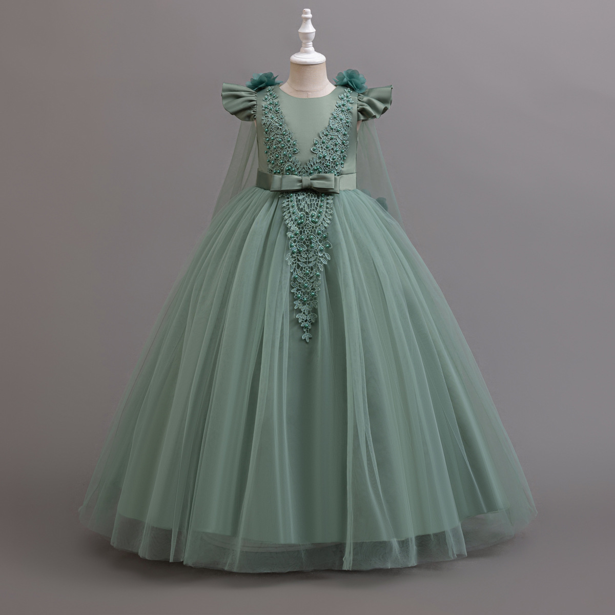 Baby Clothing Dresser - Nuevo vestido largo elegante para niñas