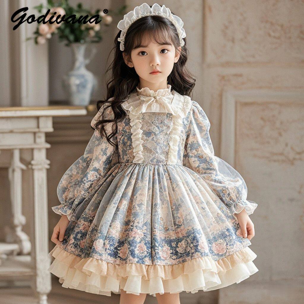 Baby Clothing Dresser - Vestido de Princesa Lolita para Niñas,