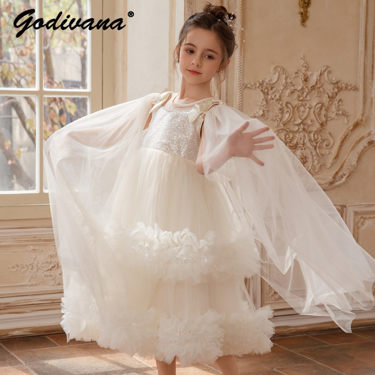 Vestido de Fiesta de Tul Blanc - Baby Clothing Dresser reseña y precio