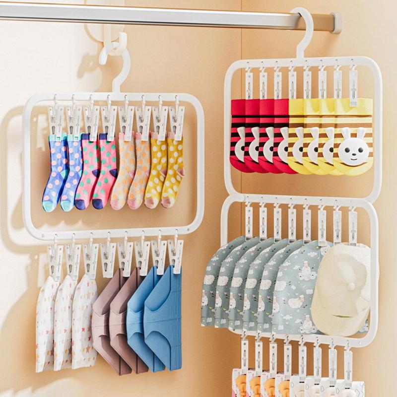 ~Tendedero multiusos para seca - Baby Clothing Hanging Rack reseña y precio